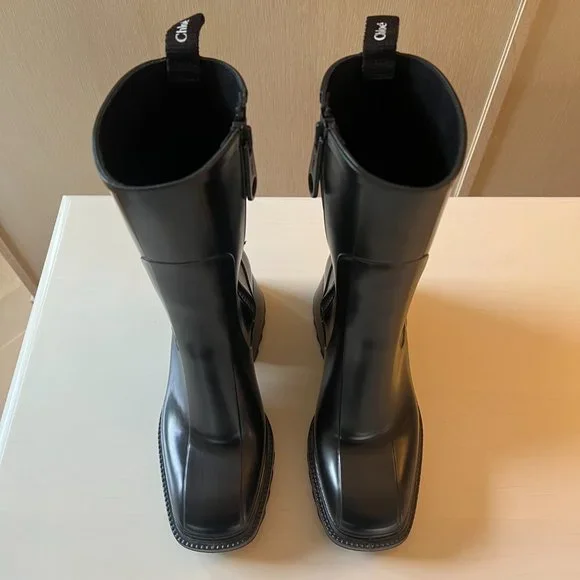 Chloé - Black Betty Rain Boots - EUR 38 - Picture 3 of 7